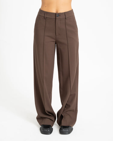 TILTIL Sanne Pintuck Pantalon Bruin - Things I Like Things I Love