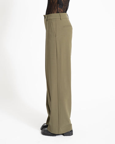 TILTIL Sanne Pintuck Pantalon Donkergroen - Things I Like Things I Love