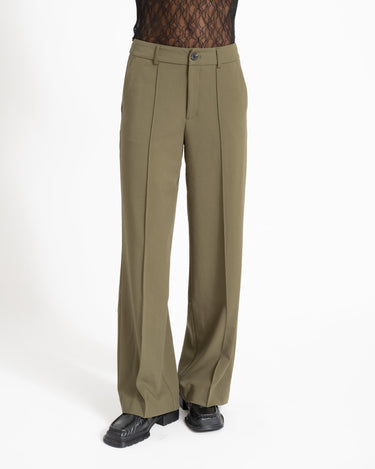 TILTIL Sanne Pintuck Pantalon Donkergroen - Things I Like Things I Love