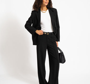 TILTIL Sanne Pintuck Pantalon Zwart - Things I Like Things I Love