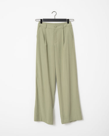 TILTIL Sanne Rayon Pantalon Sage - Things I Like Things I Love