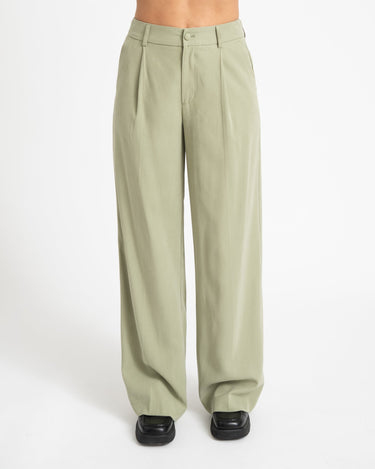 TILTIL Sanne Rayon Pantalon Sage - Things I Like Things I Love