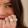 TILTIL Sanne Squary Signet Ring Silver - Things I Like Things I Love