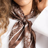 TILTIL Satin Scarf Dolce Brown - Things I Like Things I Love