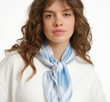 TILTIL Satin Scarf Dots Blue - Things I Like Things I Love