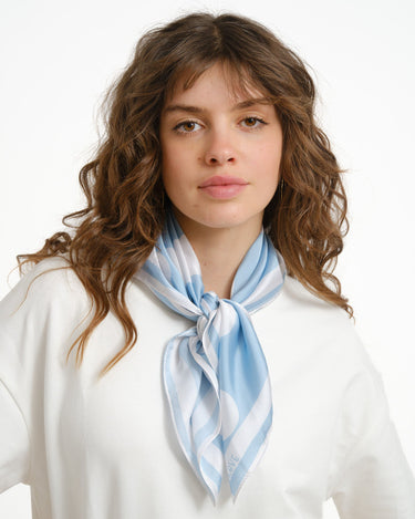 TILTIL Satin Scarf Dots Blue - Things I Like Things I Love