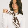 TILTIL Satin Scarf Dots Brown - Things I Like Things I Love