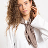 TILTIL Satin Scarf Tonal Brown - Things I Like Things I Love