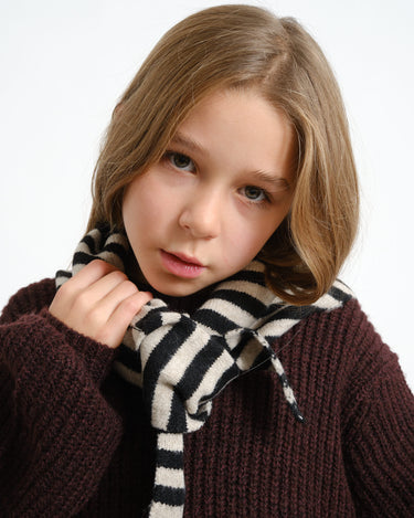 TILTIL Scarf Triangle Loulou Girls Streep - Things I Like Things I Love