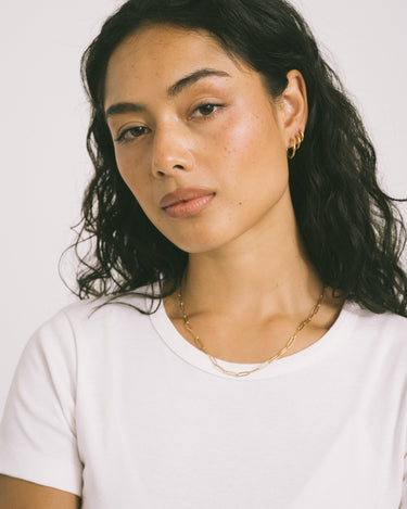 TILTIL Set of 2 Basic Hoopy Goldplated - Things I Like Things I Love