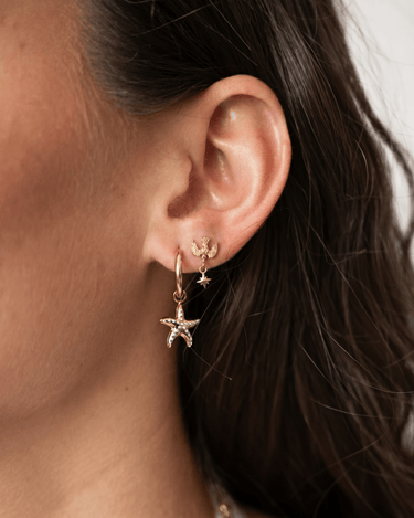 TILTIL SET OF 2 Earrings Bird Stud Gold - Things I Like Things I Love
