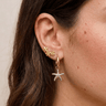 TILTIL Set of 2 Earrings Flower Stud Gold - Things I Like Things I Love