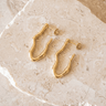 TILTIL SET OF 2 Earrings Set Wavy Gold - Things I Like Things I Love