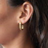 TILTIL Set Of 2 Earrings Triple Oval Gold - Things I Like Things I Love