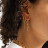 TILTIL Set Of 2 Earrings Zircon Butter Yellow Gold - Things I Like Things I Love