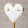 TILTIL SET OF 2 Earrings Zircon Stud Orange - Things I Like Things I Love
