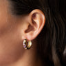 TILTIL Set of 2 Hoop Artsy Dark Brown - Things I Like Things I Love