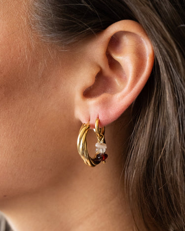 TILTIL Set of 2 Hoop Goldplated Amy - Things I Like Things I Love