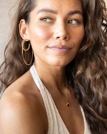 TILTIL Set of 2 Hoop Goldplated Big Hoopy - Things I Like Things I Love