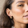 TILTIL Set of 2 Hoop Goldplated Merel Blackbird - Things I Like Things I Love