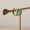 TILTIL Set of 2 Hoops Colored Loden Frost - Things I Like Things I Love