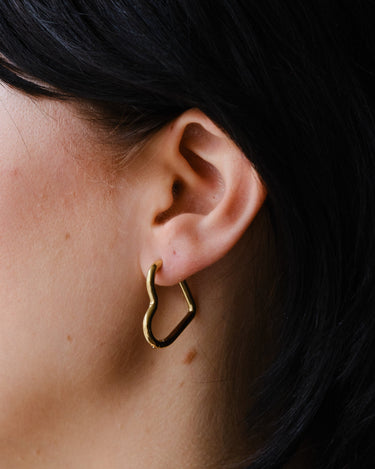TILTIL Set Of 2 I Heart You Earrings Gold - Things I Like Things I Love