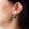 TILTIL Set Of 2 Squary Hoop Earrings Silver - Things I Like Things I Love