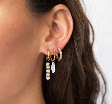 TILTIL Set of 2 Twisted Earring Hand Gold - Things I Like Things I Love