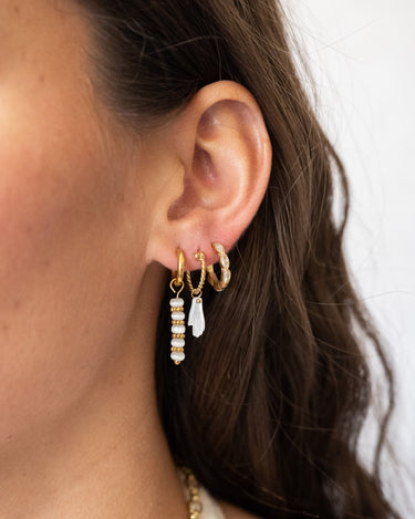 TILTIL Set of 2 Twisted Earring Hand Gold - Things I Like Things I Love