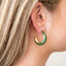 TILTIL Set Of 2 Willow Hoop Earrings Gold - Things I Like Things I Love