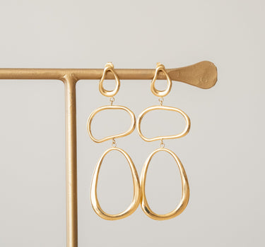 TILTIL Set van 2 Aura Hoop Earrings Goud - Things I Like Things I Love