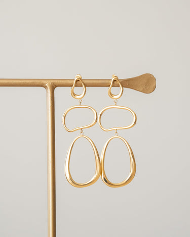 TILTIL Set van 2 Aura Hoop Earrings Goud - Things I Like Things I Love