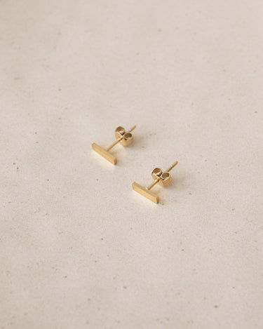TILTIL Set van 2 Bar Stud Earrings Goud - Things I Like Things I Love