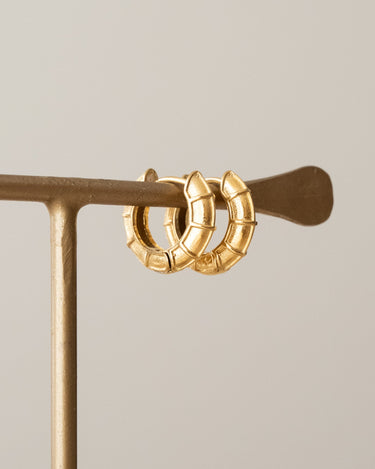 TILTIL Set van 2 Double Gold Hoop Earrings Gold - Things I Like Things I Love