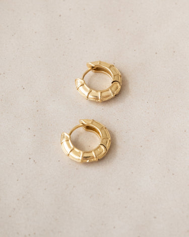 TILTIL Set van 2 Double Gold Hoop Earrings Gold - Things I Like Things I Love