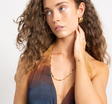 TILTIL Set van 2 Hoops Goldplated Saar - Things I Like Things I Love