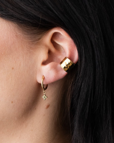 TILTIL Set van 2 Jade Star Zircon Earrings Goud - Things I Like Things I Love