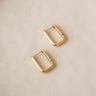 TILTIL Set van 2 Soho Square Hoop Earrings Goud - Things I Like Things I Love