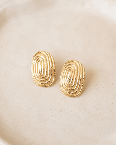 TILTIL Set van 2 Sol Stud Earrings Goud - Things I Like Things I Love
