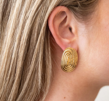 TILTIL Set van 2 Sol Stud Earrings Goud - Things I Like Things I Love