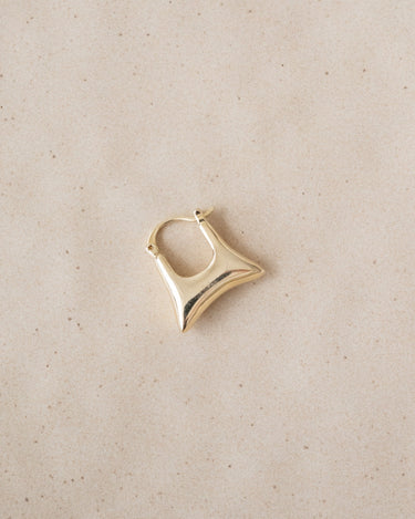 TILTIL Set van 2 Squary Hoop Earrings Gold - Things I Like Things I Love