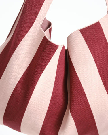 TILTIL Simone Stripy Bag Bordeaux - Things I Like Things I Love