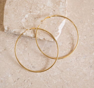 TILTIL Single Hoop Goldplated Big Hoopy - Things I Like Things I Love