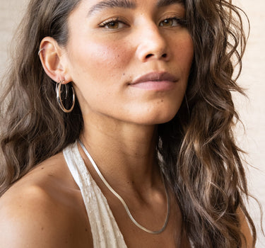 TILTIL Sisi Flat Snake Necklace - Things I Like Things I Love