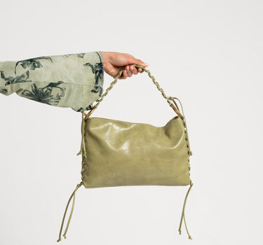 TILTIL Skye Laced Croco Bag Green - Things I Like Things I Love