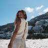 TILTIL Soesja Open Back Top Beige - Things I Like Things I Love