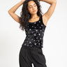 TILTIL Sofia Starry Velvet Top Black - Things I Like Things I Love
