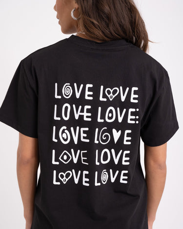 TILTIL Spread The Love Tee Black - Things I Like Things I Love