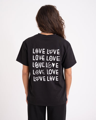 TILTIL Spread The Love Tee Black - Things I Like Things I Love