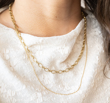 TILTIL Statement Necklace Fien Gold - Things I Like Things I Love
